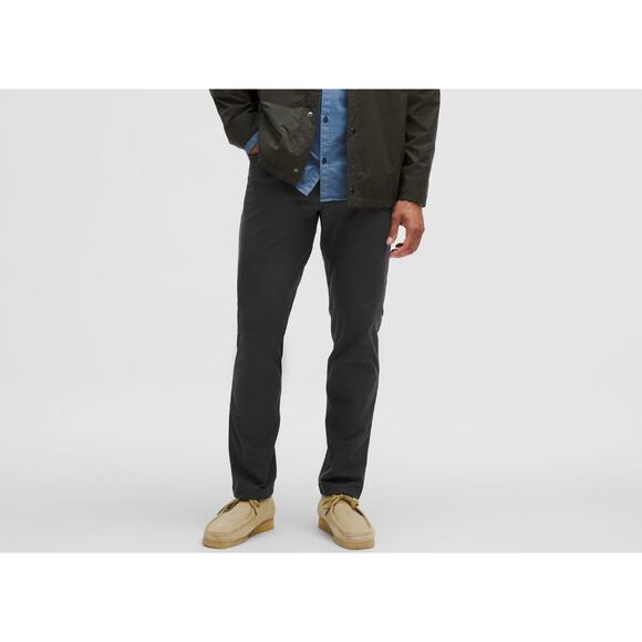 Lululemon Mens ABC Warpstream Black Pants 32x33 (slight Wear On button) - Picture 1 of 14